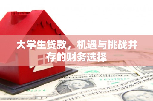 温江大学生贷款，机遇与挑战并存的财务选择