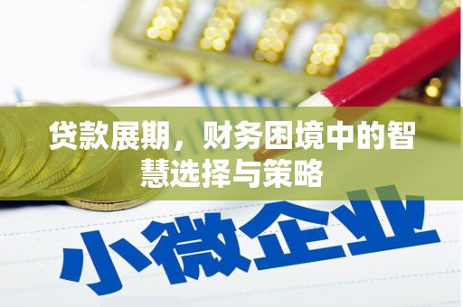 温江贷款展期，财务困境中的智慧选择与策略