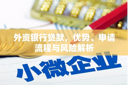 温江外资银行贷款，优势、申请流程与风险解析