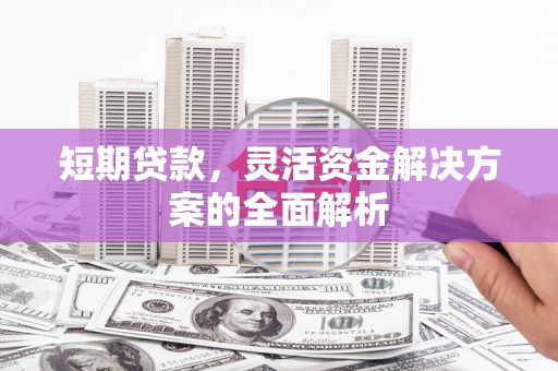 温江短期贷款，灵活资金解决方案的全面解析