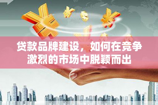 温江贷款品牌建设，如何在竞争激烈的市场中脱颖而出