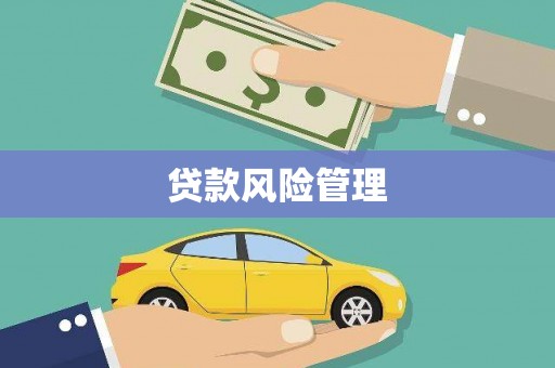 温江贷款风险管理