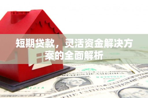 温江短期贷款，灵活资金解决方案的全面解析