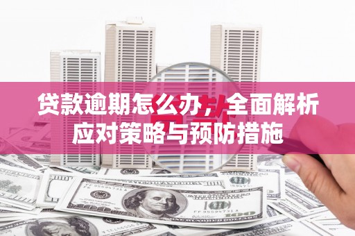 温江贷款逾期怎么办，全面解析应对策略与预防措施