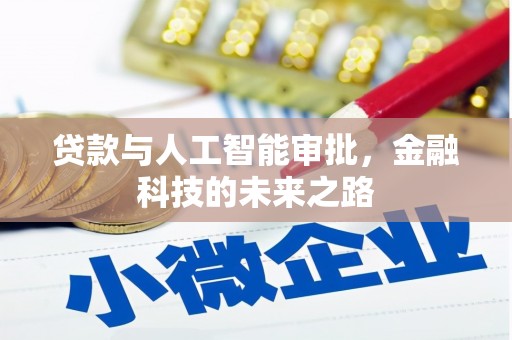 温江贷款与人工智能审批，金融科技的未来之路