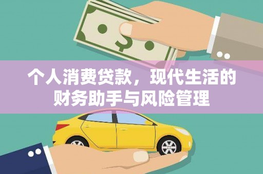 温江个人消费贷款，现代生活的财务助手与风险管理