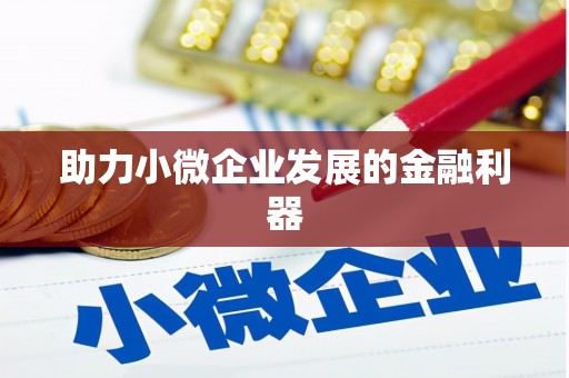 温江助力小微企业发展的金融利器