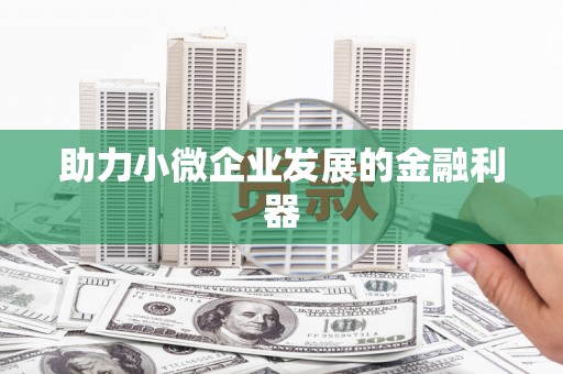 温江助力小微企业发展的金融利器